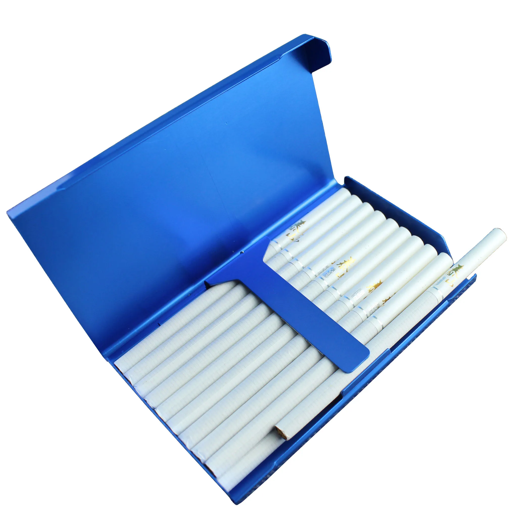 Ultrathin Metal Cigarette Gift Box For Women&Men Smoking Tobacco Case Cigar Holder Pocket Storage Container
