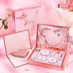 10Pcs Makeup kit full professional Concealer Cushion BB Cream Lipstick Birthday Valentine's Day Christmas Gift Cosmetics Set Hot