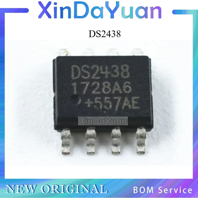 5 pcs DS2438 DS2438Z  SOP-8  Intelligent Battery Controller Chip IC