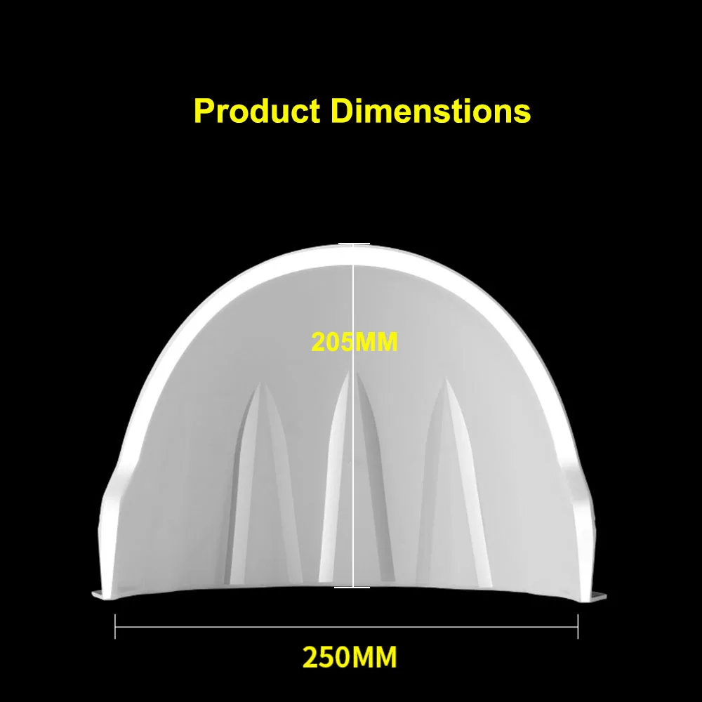 Surveillance CCTV Camera Protective Cover Waterproof Rainproof Cover Anti Glare Camera Protection Case DS-1250ZJ For Dome Camera