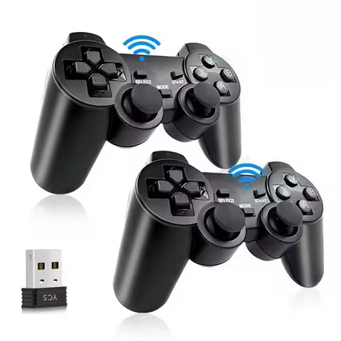 2 PCS 2.4G Wireless Gamepad No Delay PC Game Controller USB Joystick For PC Android TV Controle for GD10/M8/G5/G11 Pro GAME BOX