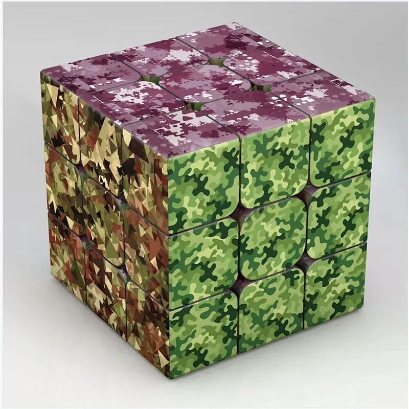 ลูกบาศก์มหัศจรรย์3x3x3ลูกบาศก์ลายคลื่นย้อนยุคของขวัญสำหรับเด็กของเล่นเพื่อการศึกษา