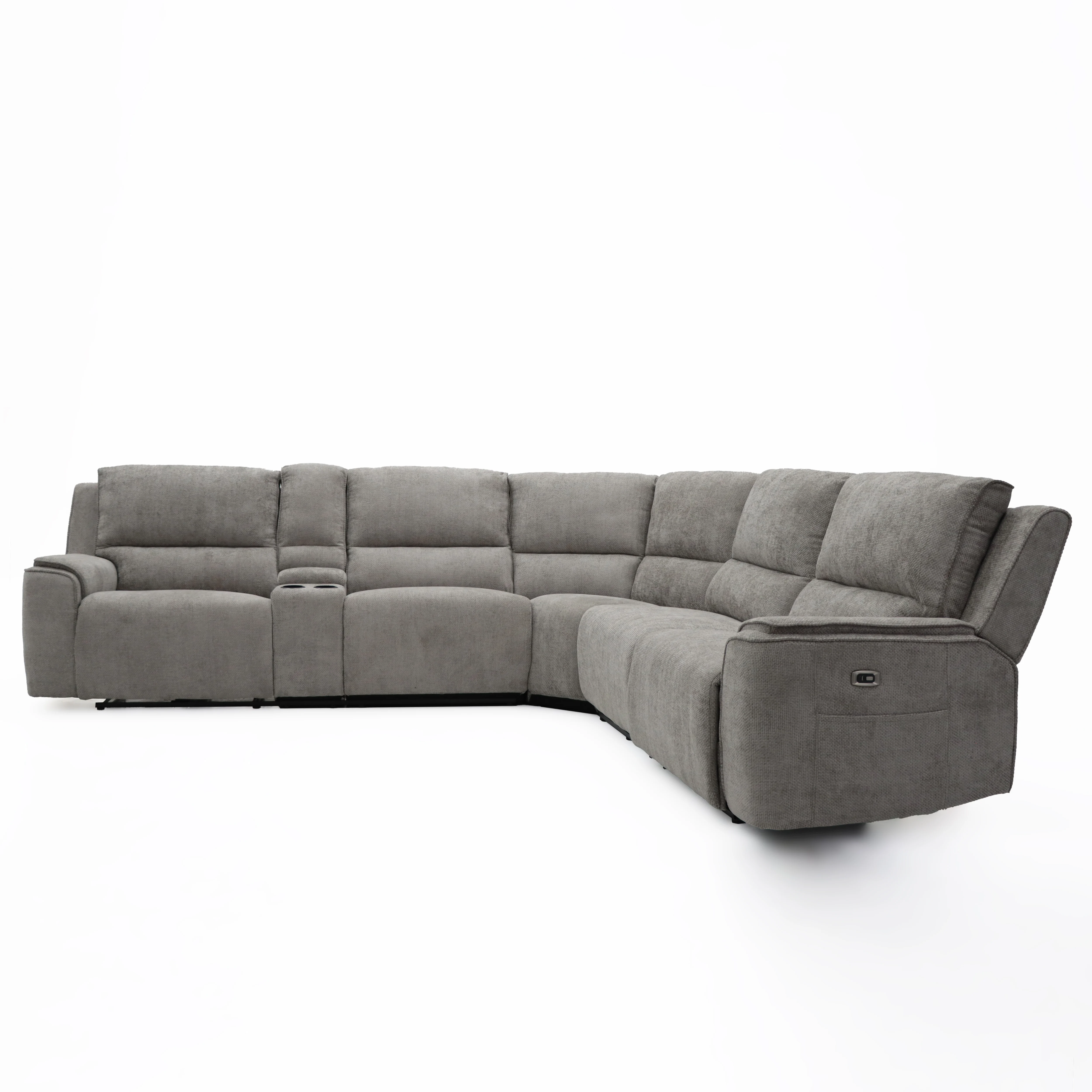 Fabric Luxury Design Corner Modular Comfort Sofa and Couch Reclinable Furniture Sectional  for Home