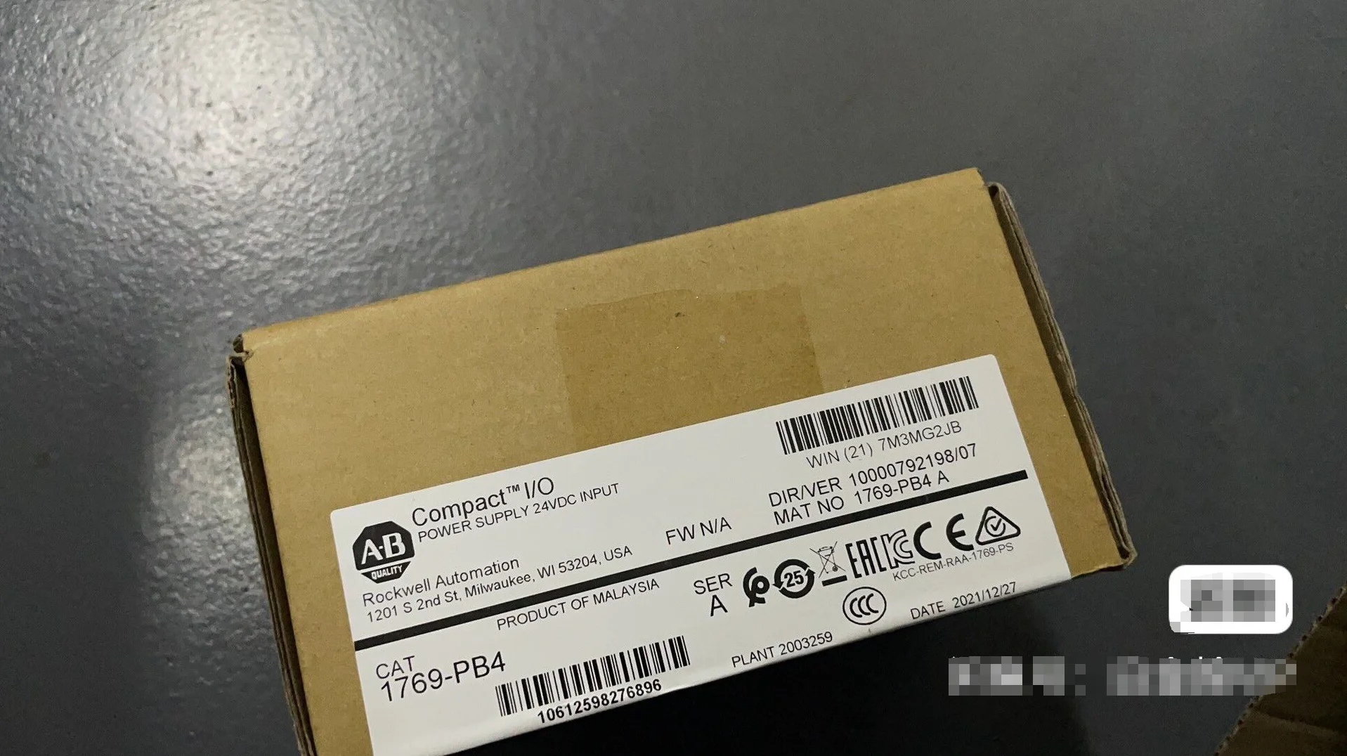 1PC NEW AB 1769-PB4 1769PB4   A   IN BOX BRAND