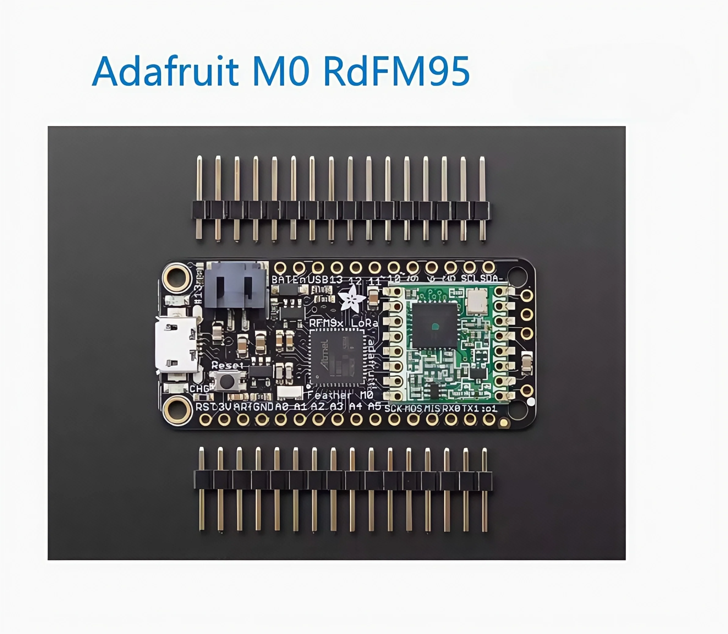 

Adafruit M0 RdFM95 Lora development board, 900MHz, high-frequency WiFi, built-in USB, etc.