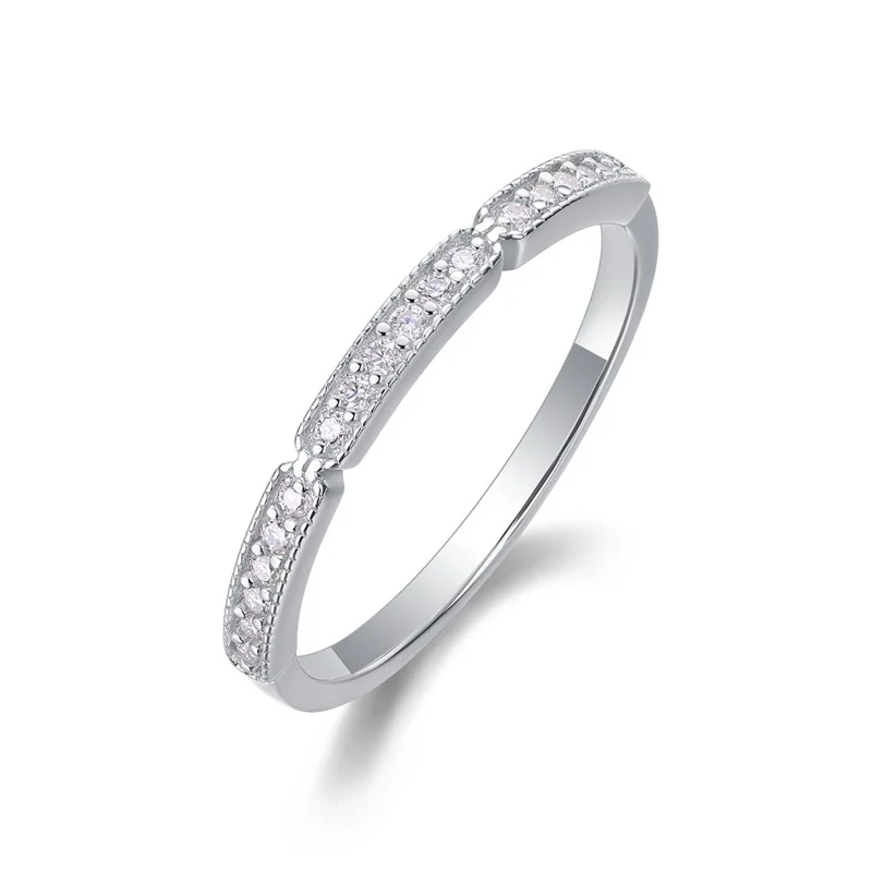 

R13060 Lefei модное роскошное модное классическое тонкое кольцо с муассанитом Love Youth для очаровательных женщин, ювелирные изделия из серебра 925 пробы, подарки на вечеринку