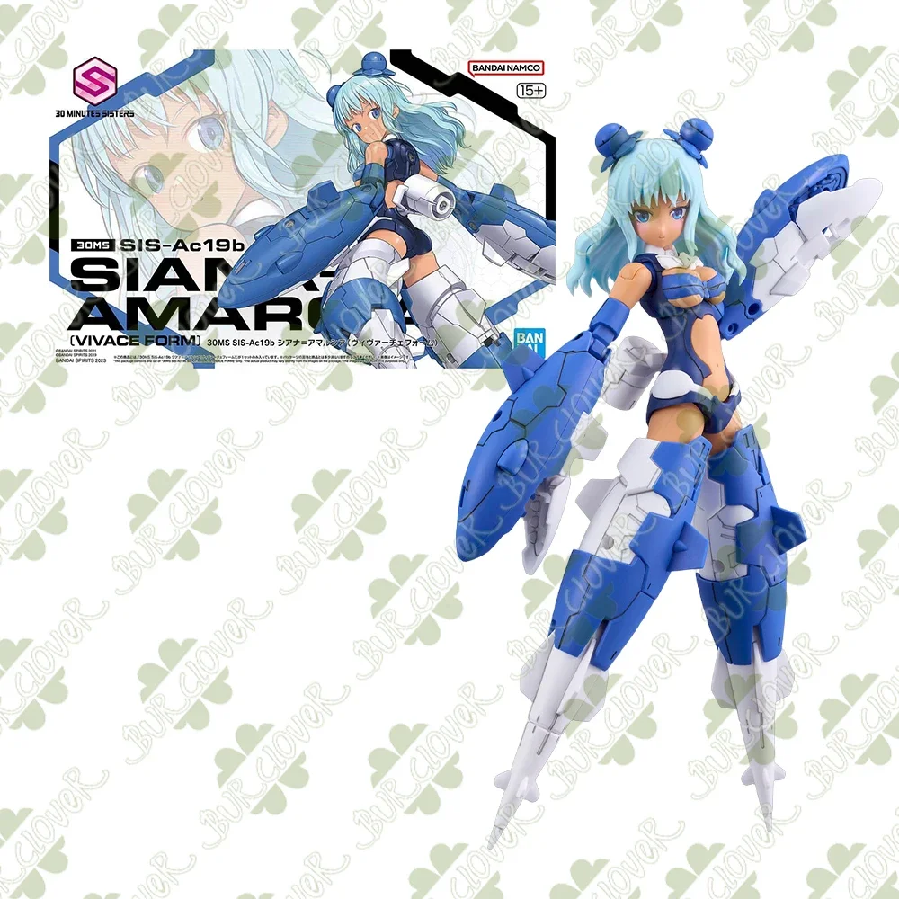 بانداي الأصلي 30MS مجموعات شخصيات 02 SIS-A00 تيشا [اللون B] أنيمي عمل الشكل التجمع نموذج لعب هدايا للأطفال