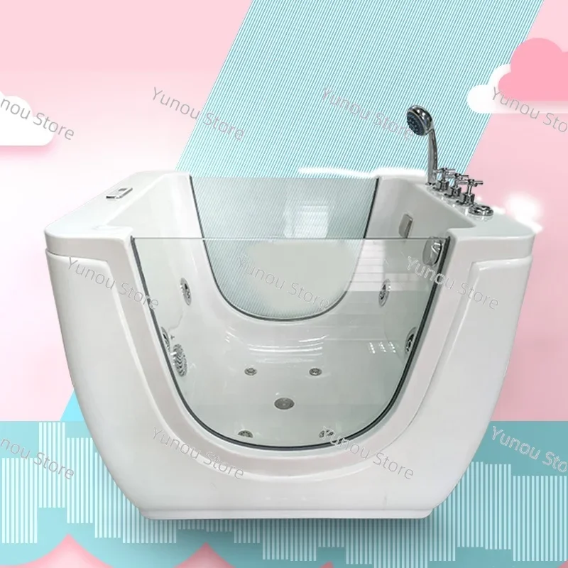 For Baby Spa Shop Center Light Ozone Spa Bath Baby Spa Equipment Pipeless Pump Bathtub Air Bubble Kids Bath Tub