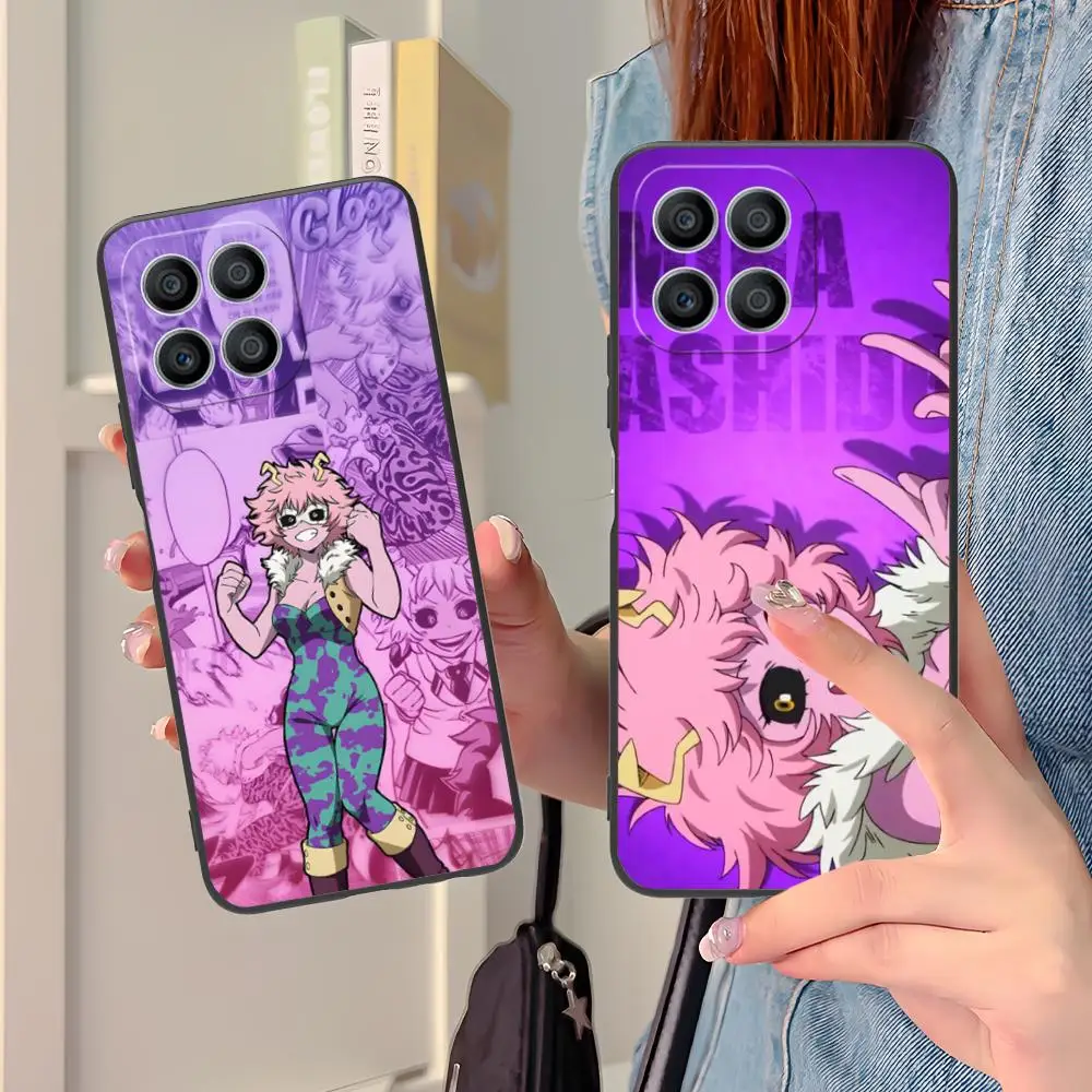 

Чехол для телефона My Hero Academia Mina для Honor 90 80 70 60 50 30 20 10 9 8 7 Pro S SE Lite 5G с цветной печатью, защитный красивый