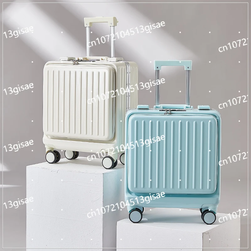 Front Öffnung Boarding Bag Damen Multifunktion Ales 18-Zoll-Gepäck Herren 20 Mini Passwort Koffer 16 Kleiner Trolley Koffer