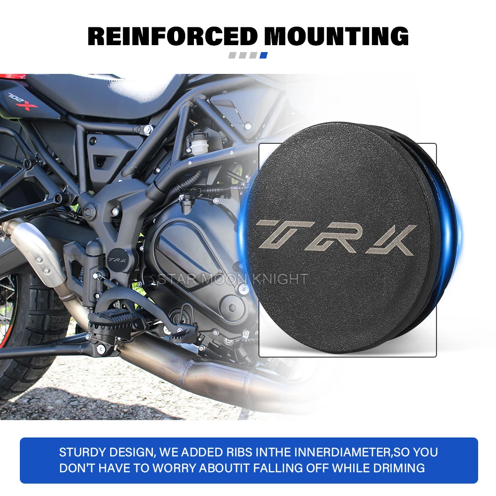 

Motorcycle accessoriesFor Benelli TRK 552 TRK 552X TRK 502X 702X all years Frame Hole Cover Caps Plug Decorative Frame Cap Set