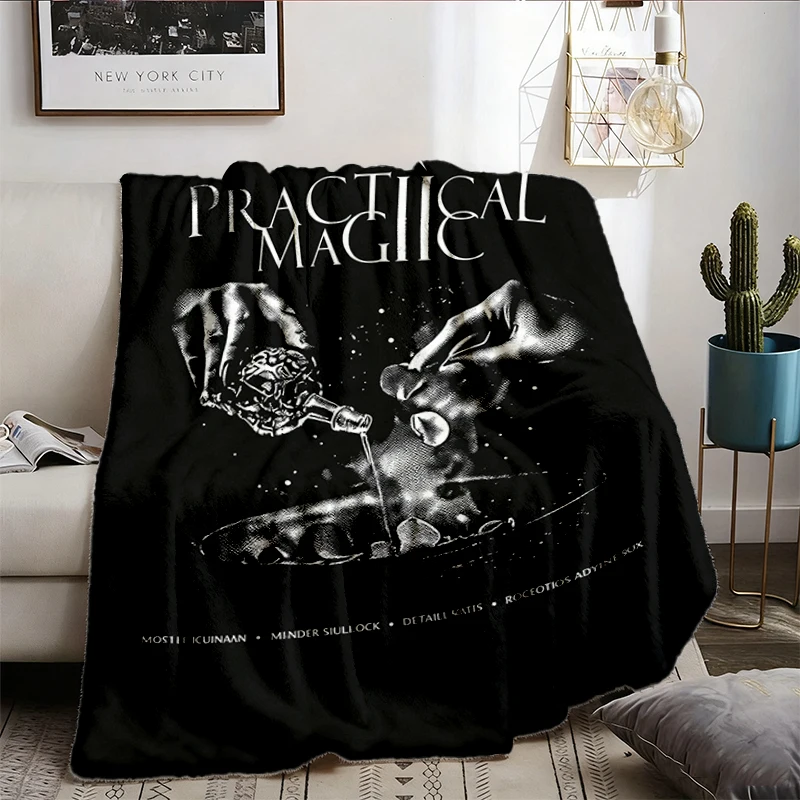 Comfort Colors Practical Magic Cozy Blanket, Sally Gillian Owens Warm Blanket, Practical Magic 1998 Soft Blanket, Practi