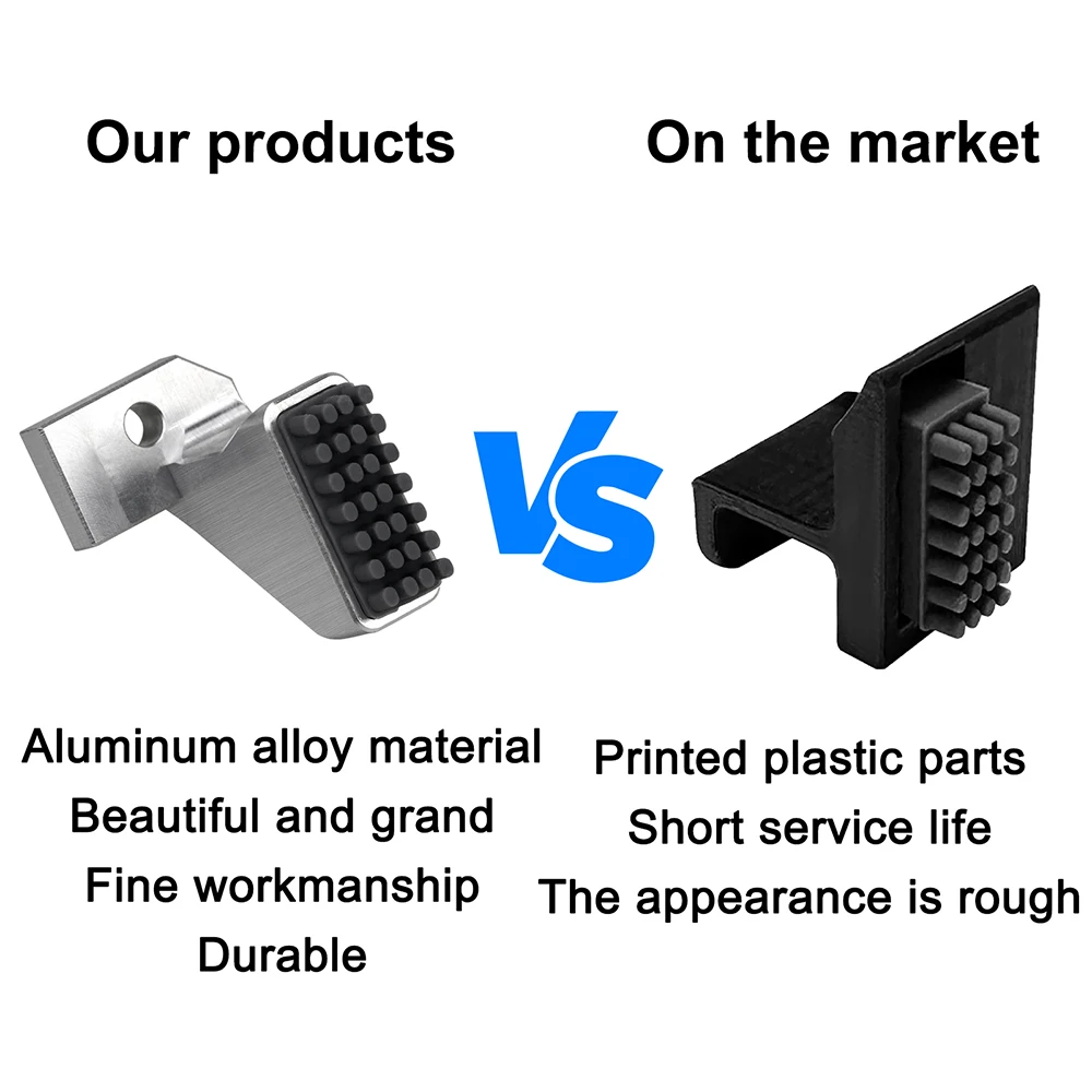 Nozzle Wiper For Bambu Lab X1 P1 Series Mounted Scrubbers Silicone Brush Print Head Cleaner Printer Head Wiping 3D Printer Part