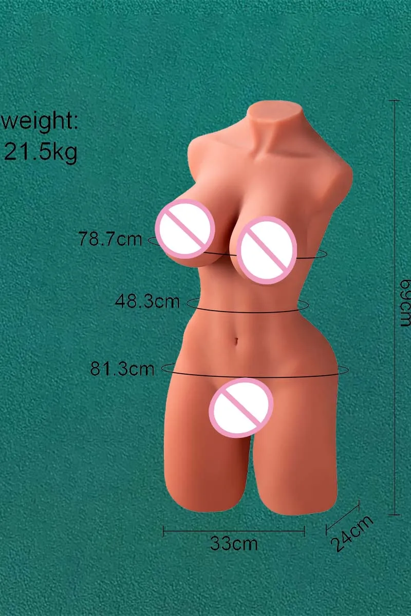 RENHEYUOU Половина тела куклы Настоящие секс-куклы Большая грудь Большая задница Взрослая мужская мастурбация Секс-игрушка Искусственная вагина Анальная киска sexpuppe