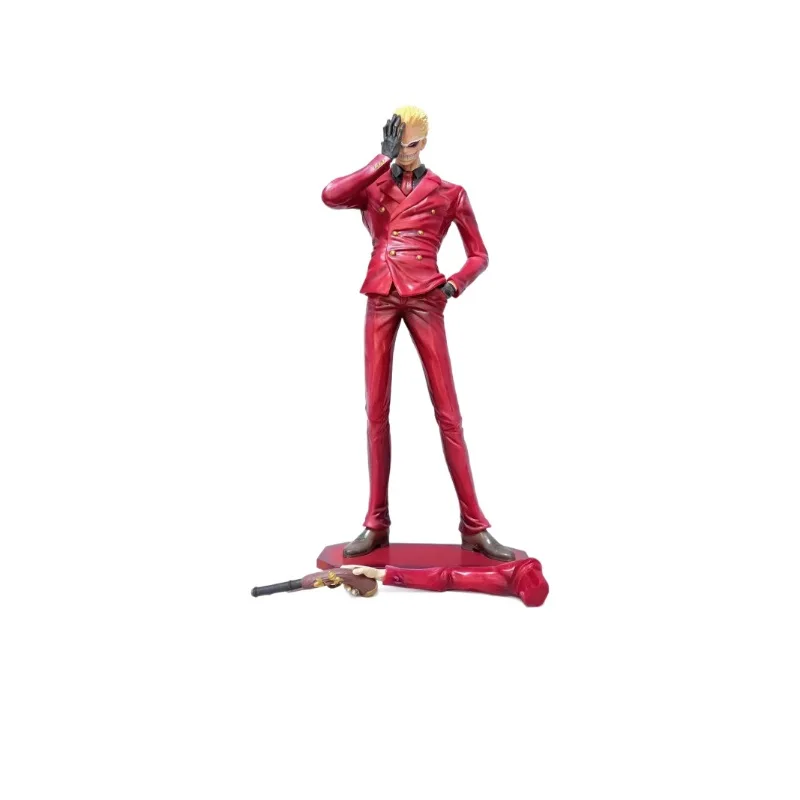 

@ / 29cm One Piece Donquixote Doflamingo Oka Shichibukai PVC Figure Collectible Statue Action Model Toy Gift for One Piece Fans