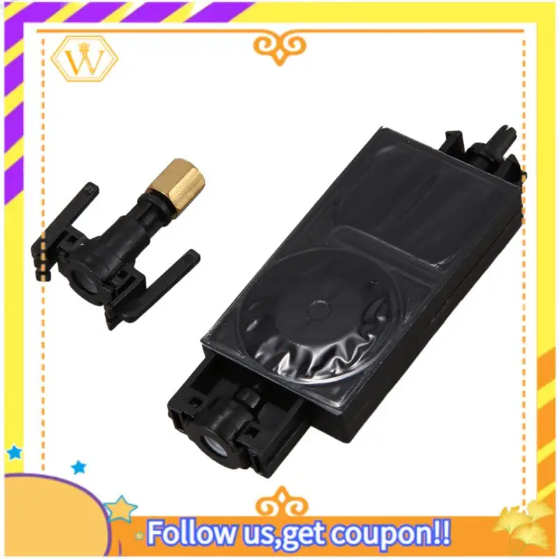 Latest-20PCS DX5 UV Ink Damper For Mimaki JV33 JV5 CJV150 For Epson TX800 Eco Solvent Plotter Printer Ink Dumper Wit Connector