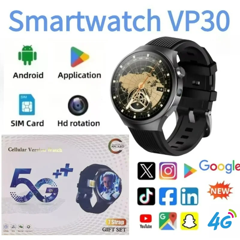 Men'S Fashion App - VP30 Nouvelle Montre Connectée Homme Femme