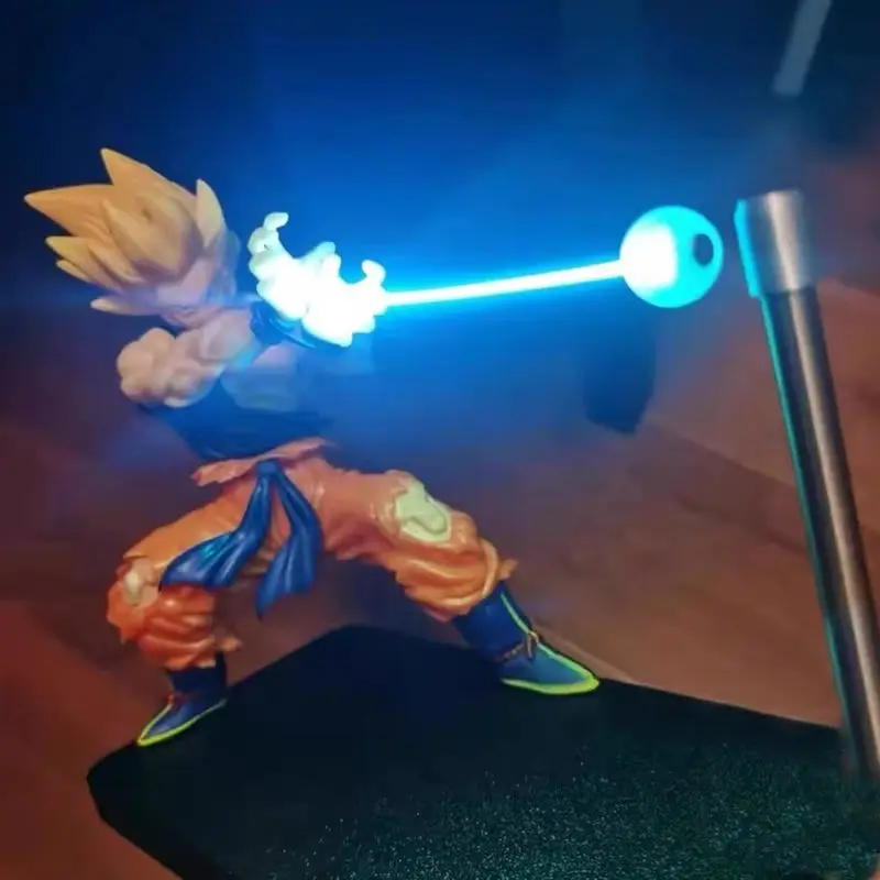 

Dragon Ball Z Son Goku Kamehameha Лампа Персонажи аниме Коллекционные игрушки Ремесла и украшения Подарок на день рождения