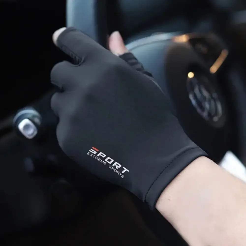 luvas-de-seda-gelada-meio-dedo-kkjoy--luvas-unissex-de-alta-elasticidade-e-confortaveis--para-ciclismo-fitness-conducao-pesca-e-esportes-ao-ar-livre