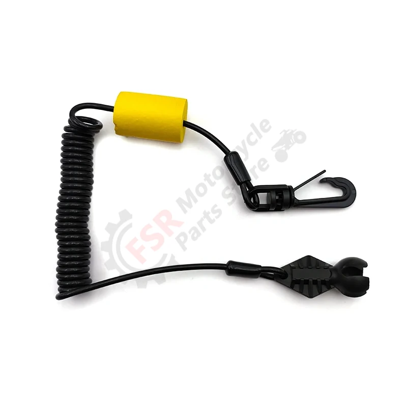 Sea-Doo Safety Lanyard Key Cord & Clip Fits 2014-2016 all Spark Ace 278002843 278003410