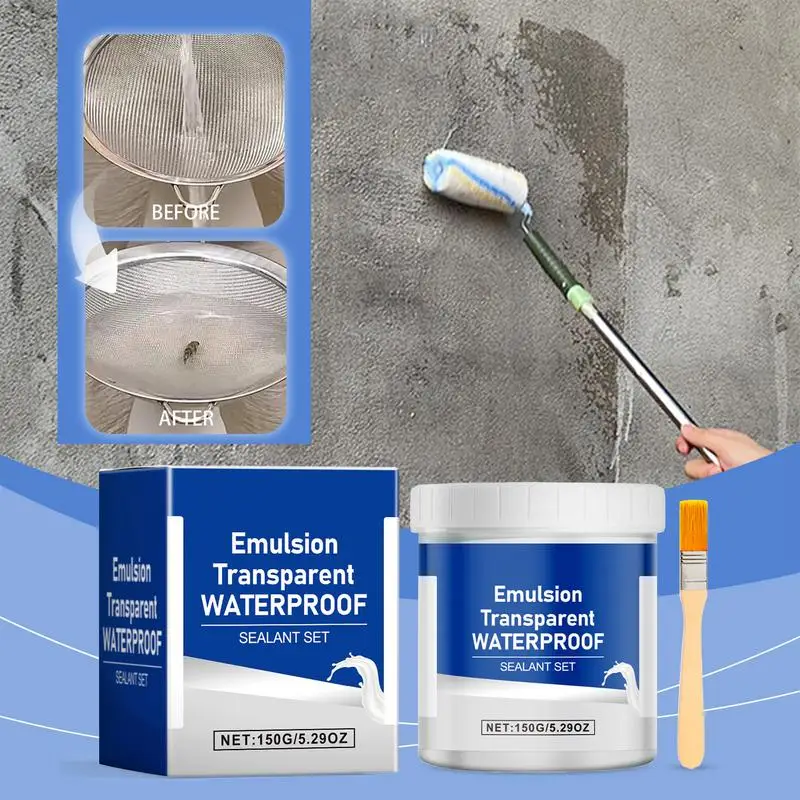 Waterproof Adhesive Roof Repair Coating Invisible Waterproof Agent Concrete Sealant Liquid Waterproof Sealant Mastic For Indoor