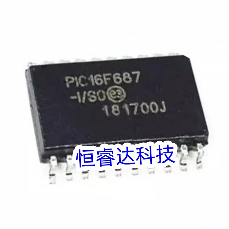 

1-100 PCS PIC16F687-I/SO SMD SOP-20 PIC16F687 8-bit Microcontroller MCU-SCM Chip Brand New Original