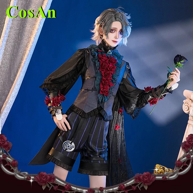 

CosAn Game Identity V Psychologists Emil Patient Cosplay Costume Stars Walpurgis Night Uniforms Role Play Clothing Anime