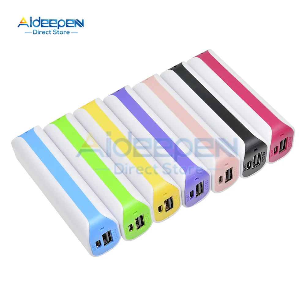 18650 Powerbank for Case Power for shell for Mobile Phones MP3 MP4 GPS Welding Free Mobile Power Supply Light