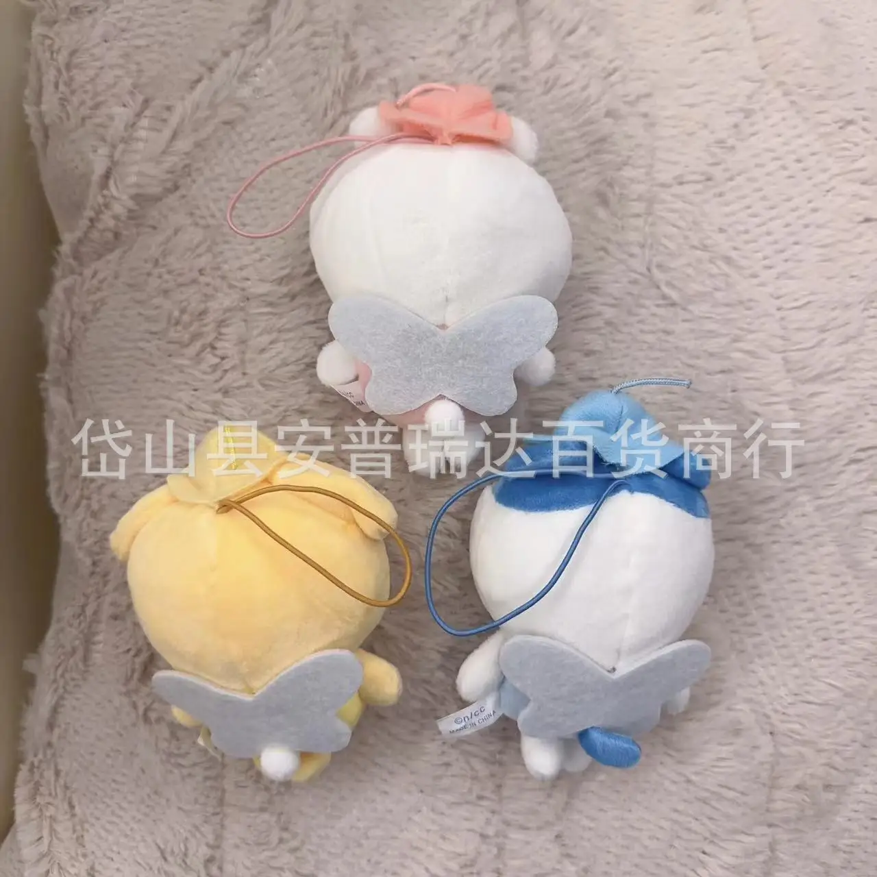 Chiikawa Animated Cute Plush Doll Self-deprecating Bear Hachiware Usagi Flower Fairy Gashapon Pendant Plush Toy Gift