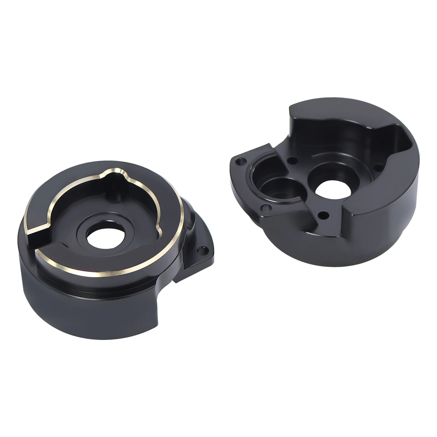 Mosiężna przednia pokrywa Portal Obciążniki 208g do 1/10 RC Crawler Vanquish VS4-10 Phoenix F10 Portal Axle LCG VRD Carbon Kit Lower COG — zdjęcie 6