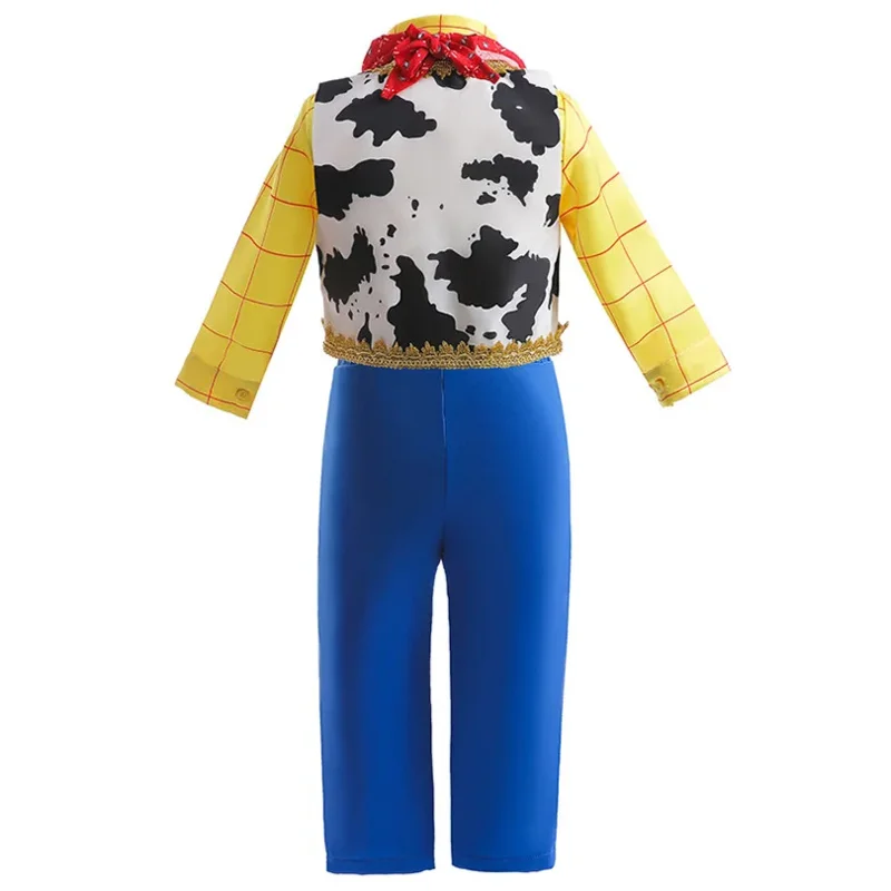 Halloween Carnival Kids Toy Story Cosplay Jessie Princess Dress For Girls Masquerade Birthday Party Stage Play Boy Woody Costume