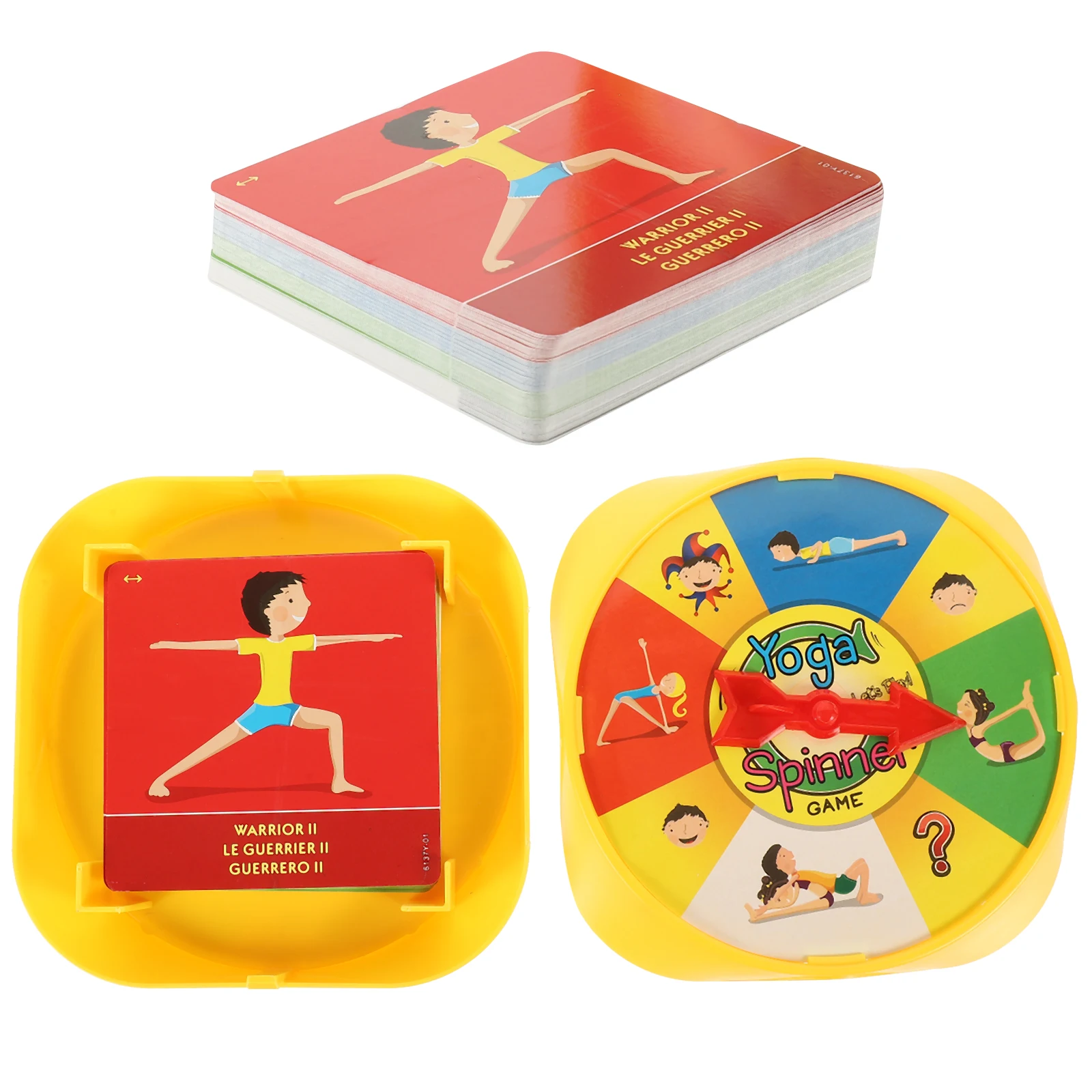 

Yoga Interactive Game Kids Educational Toy Family Learning Games Yoga Kit Children Fun Sports Activity Parent Child Play
