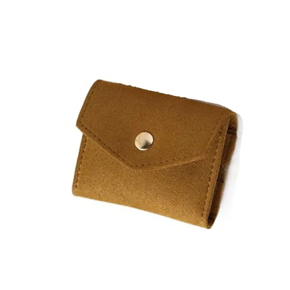 

Solid Color Velvet Jewelry Display Bag Portable Jewelry Display Necklace Ring Bag Container Jewelry Case Earring Organizer Women