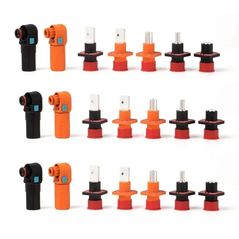 200A 120A 25/50mm² Energy Storage Connector Single Core High-Current Through Wall Terminal Waterproof Lithium Battery Connectors
