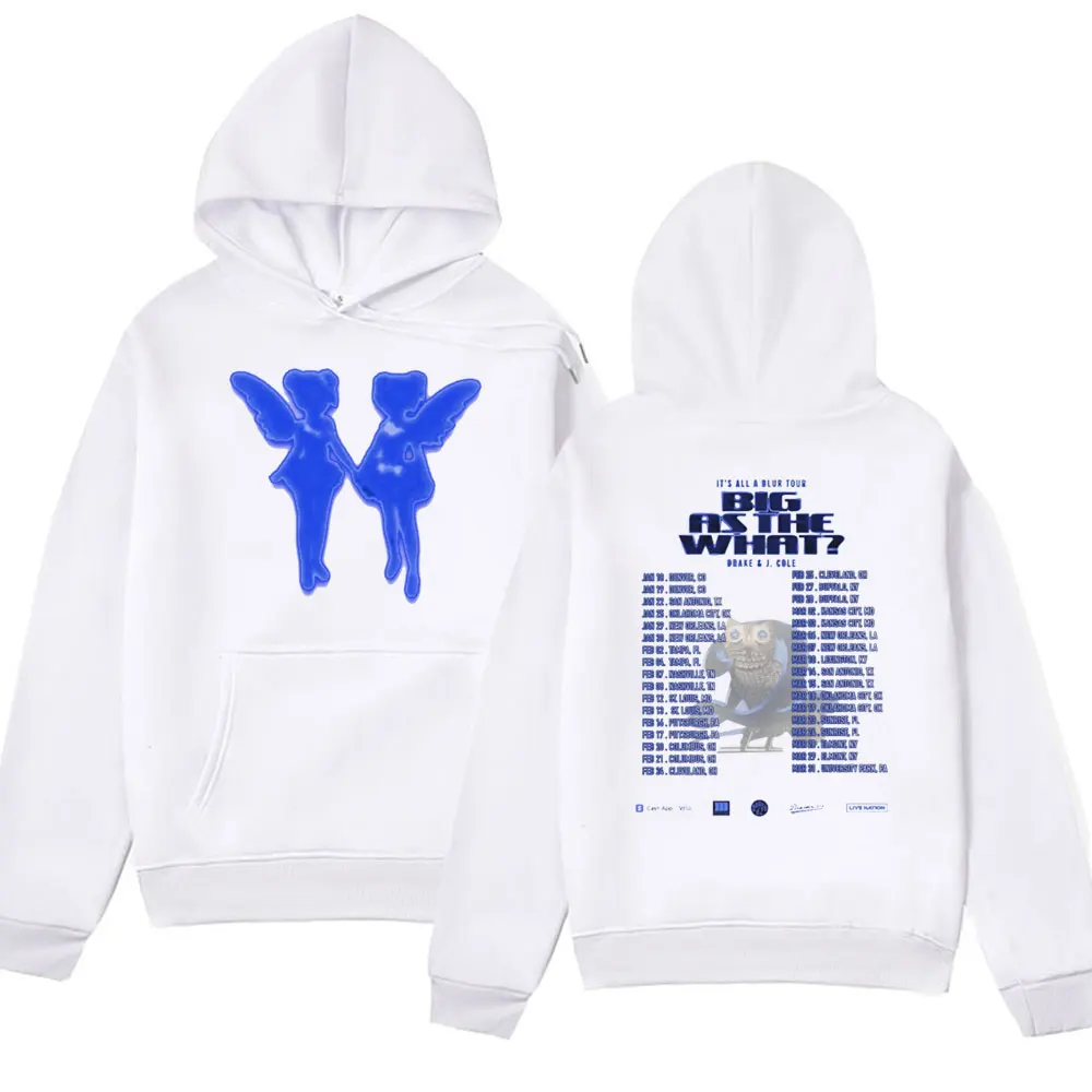 Rapper Drake for All The Dogs Scary Hours Edition Album Cover Tour 2024 Hoodie Men Women Spring and Autumn Sweatshirts Hoodies