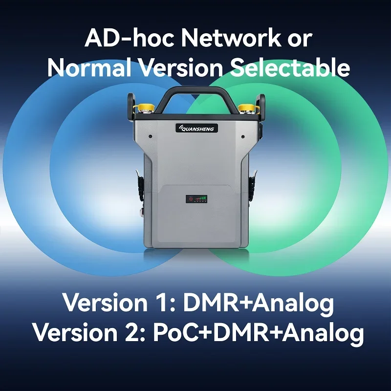 POC Analog DMR Repeater With IP Network Connect With Ad-hoc With Trunking
