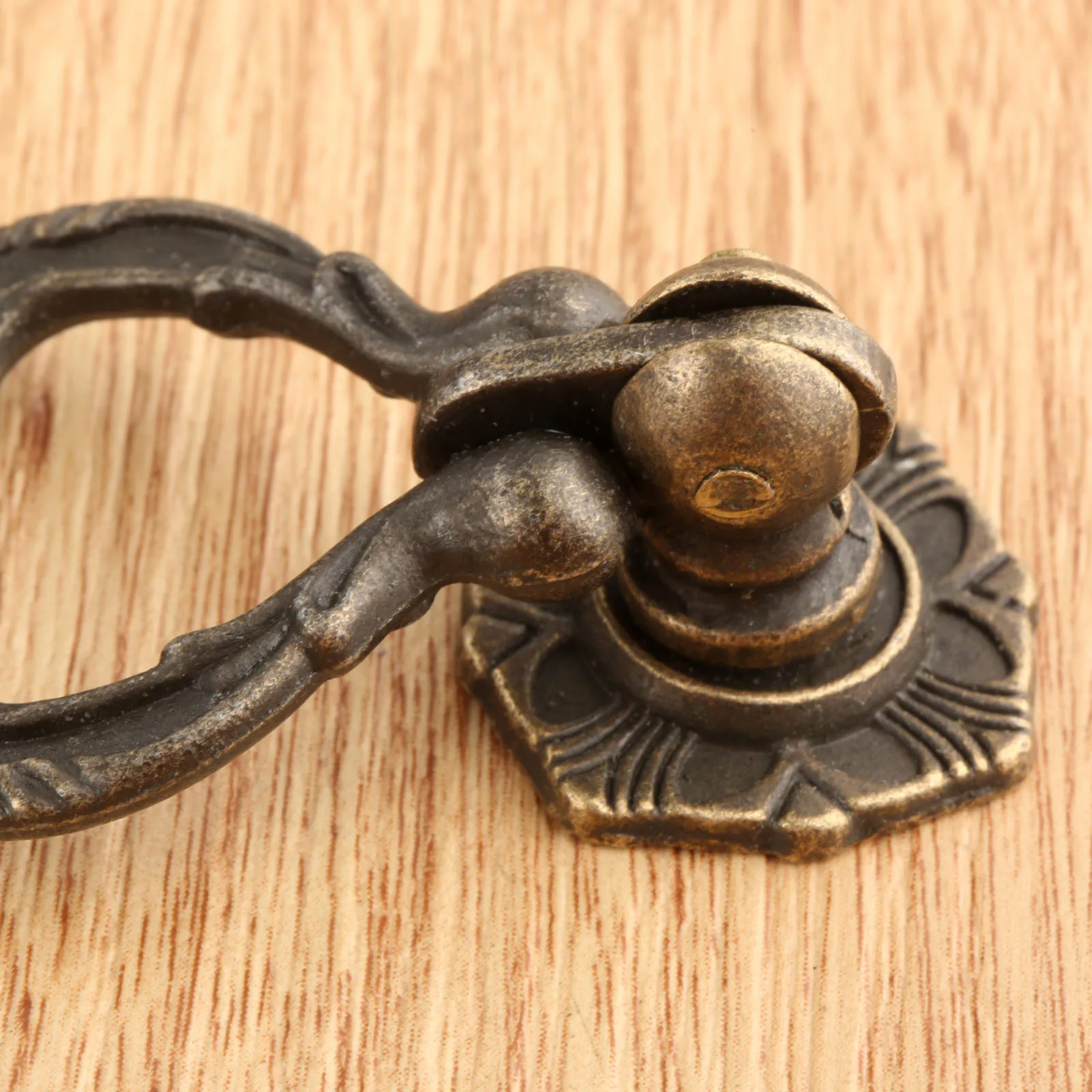 1pc Pull Knob 22*50mm Single Hole Furniture Handle Wooden Box Case Knobs Kitchen Cabinet Drawer Cupboard Pull Handles
