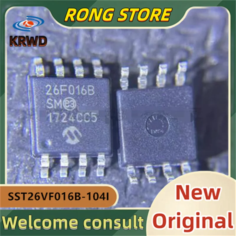 

10PCS 26F016B New Original SST26VF016B-104I/SM SST26VF016B-104I SST26VF016B SOP-8