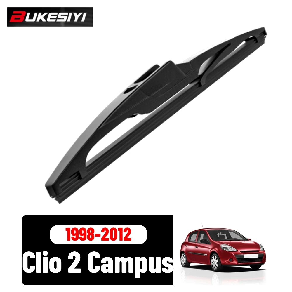 12" Car Rear Wiper For Renault Clio 2 Campus 1998-2012 1999 2000 2001 2002 Tailgate Windshield Window Wipers Blade Accessories