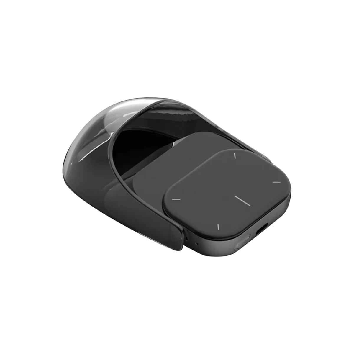 Air Mouse Bluetooth Wireless Touchpad Removable Smart Phone Remote for ///Tablet/TV Black