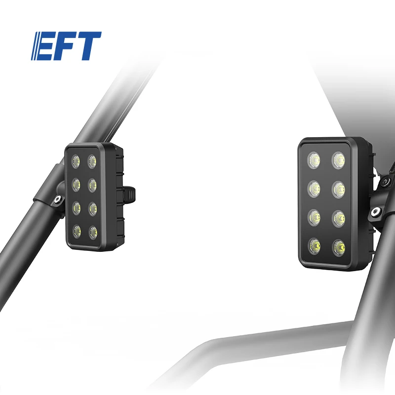 New Release EFT 80w High Brightness Drone Spotlight 30mm/2pcs for EFT Z30 Z50 Agricultural Drone Sprayer Night Flight Assistant