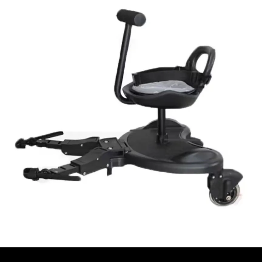 لوحة الأخوة لعربة الأطفال العالمية: دواسة التوائم، لوحة واقفة، ومقطورة #2