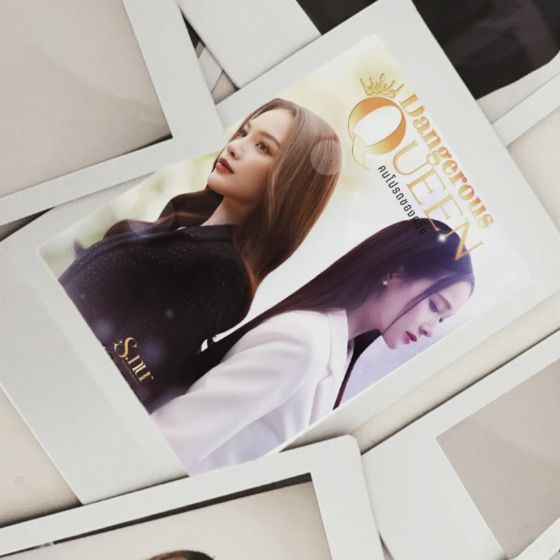 

30/50 шт., без повторения, TKNur Tkphinyanech Nurdesoraya Lomo Card, тайская ТВ, опасная королева, драматические стебли Pai Li De, 3-дюймовая маленькая карта