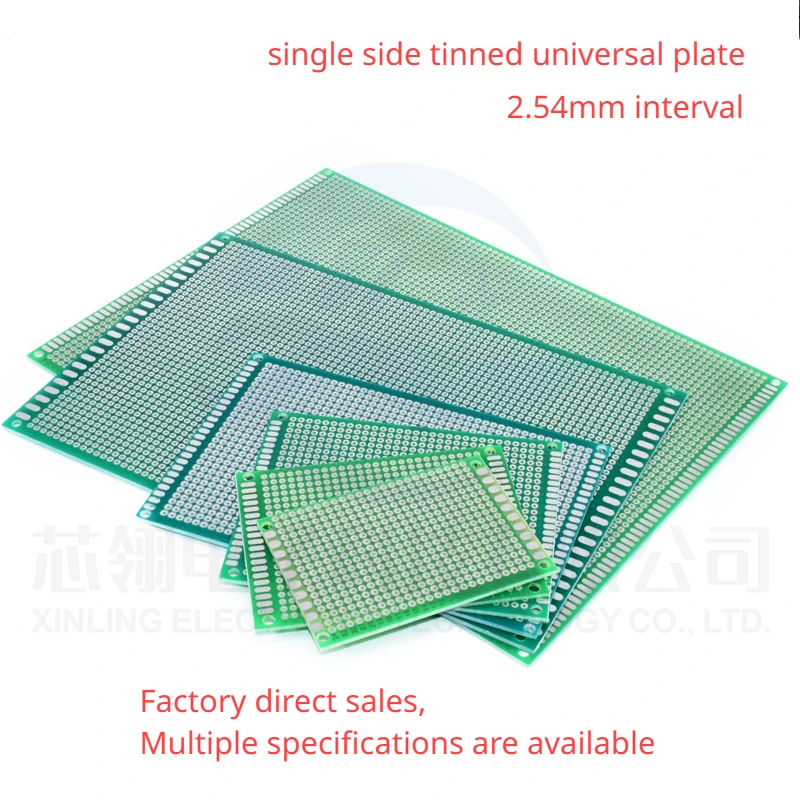 

Single-sided universal board pcb Universal circuit board 7-hole hole board 9 line 18*30 Test board Bread board 15*20cm