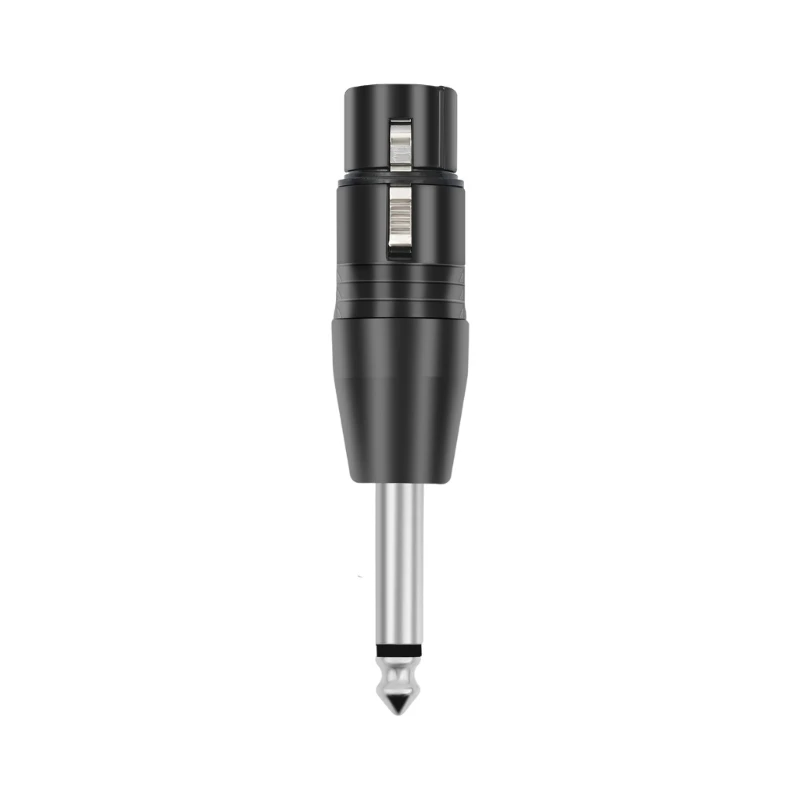 

Professional Sound Cable Adapters 3Pin Female to 6.35mm Mono Male Drop shipping