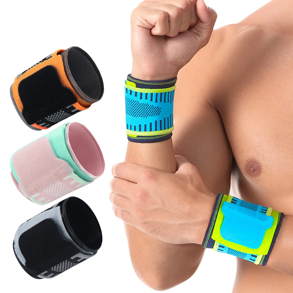 

1PCS Adjustable Sports Wrist Brace - Unisex Compression Wrap for Daily Support, Fitness, Gym & Carpal Tunnel Pain Relief