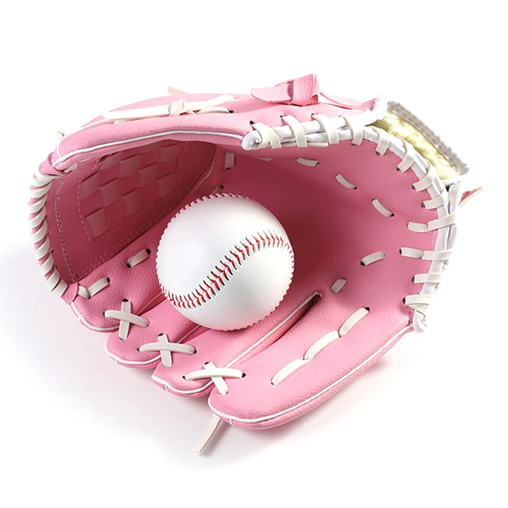 

11 .5 Thickened Baseball Gloves Mini Training Catcher Mitt Hand Flight Sports Girl Child