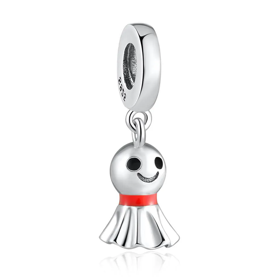 Asian Sunny Doll Dangle Charm fit Lady Bracelets DIY Jewelry Silver Plated Pendant Bead