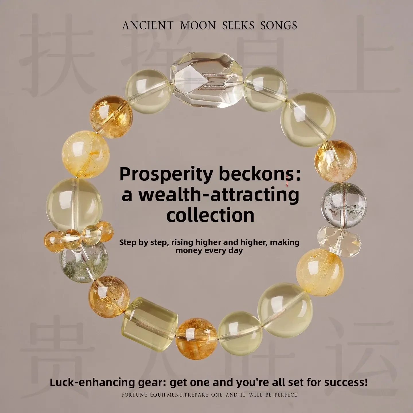 natural-yellow-crystal-bracelet-women-green-phantom-golden-rutilated-quartz-beaded-prosperity-bracelet-niche-design-for-men-gift