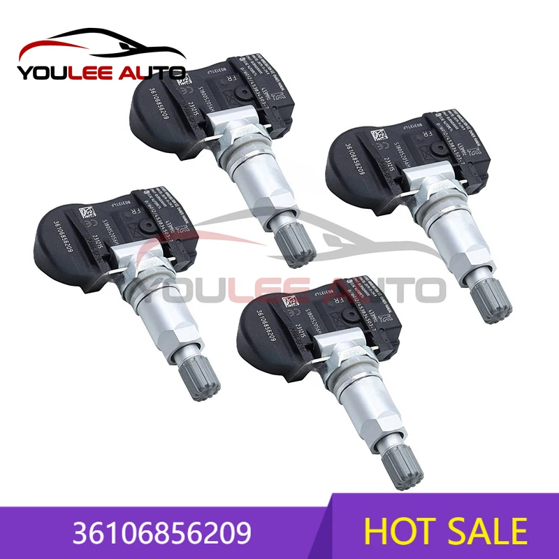 1/4 قطعة 36106856209 6855539 36106881890 433 ميجا هرتز TPMS مستشعر ضغط الإطارات لسيارات BMW F20 F22 F45 F46 F30 F34 F32 F39 Mini F56 F60 F54